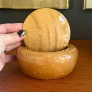 Myrtle Wood Trinket Box the Wooden Nickel Oregon